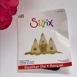 Sizzix Sandcastle Die 654934 Sandcastle Die Cut Non electric die cut Easy Sizzix